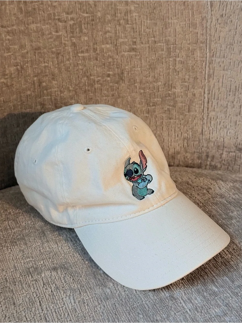 Disney Lilo & Stitch White Baseball Cap | Unisex